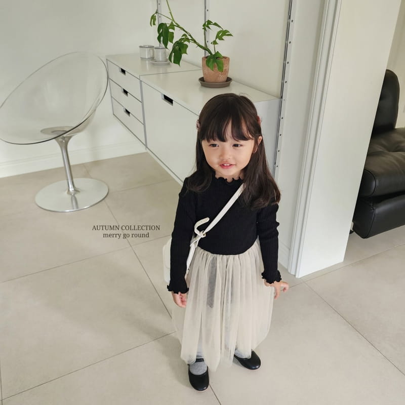 Merry Go Round - Korean Children Fashion - #toddlerclothing - Mesh One-piece - 9