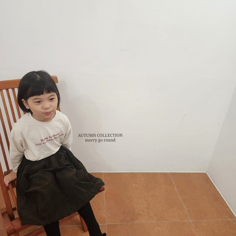 Merry Go Round - Korean Children Fashion - #toddlerclothing - Rib Skirt - 8