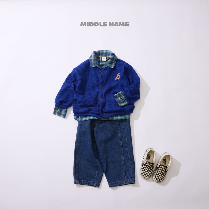 Middle Name - Korean Children Fashion - #magicofchildhood - Bear Cardigan - 8