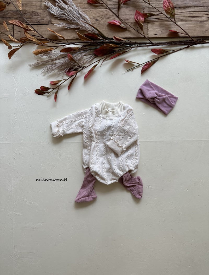 Mienbloom B - Korean Baby Fashion - #babyclothing - Eden Bodysuit - 8