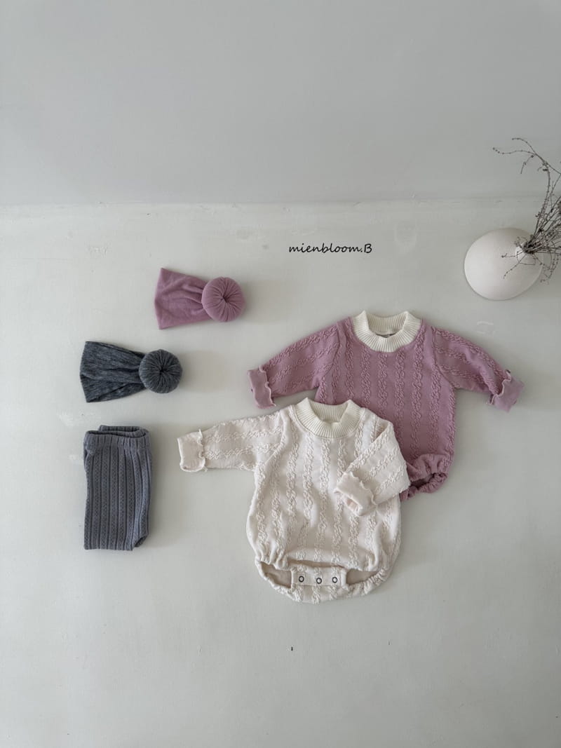 Mienbloom B - Korean Baby Fashion - #babyoutfit - Eden Bodysuit