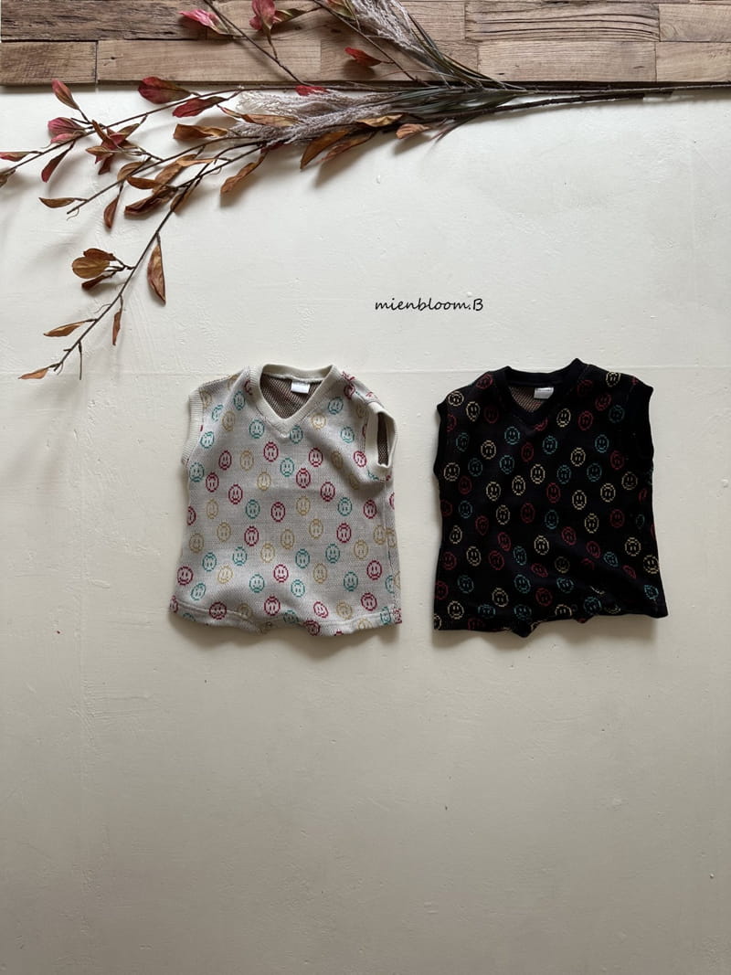 Mienbloom B - Korean Baby Fashion - #onlinebabyboutique - Smile Knit Bodysuit