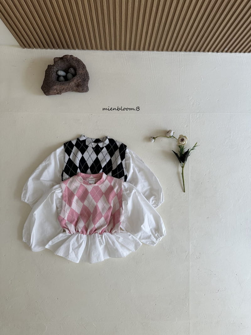 Mienbloom B - Korean Children Fashion - #designkidswear - Lady Blouse - 3