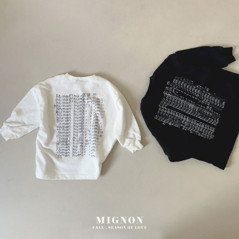 Mignon - Korean Children Fashion - #Kfashion4kids - Alpabet Tee - 3
