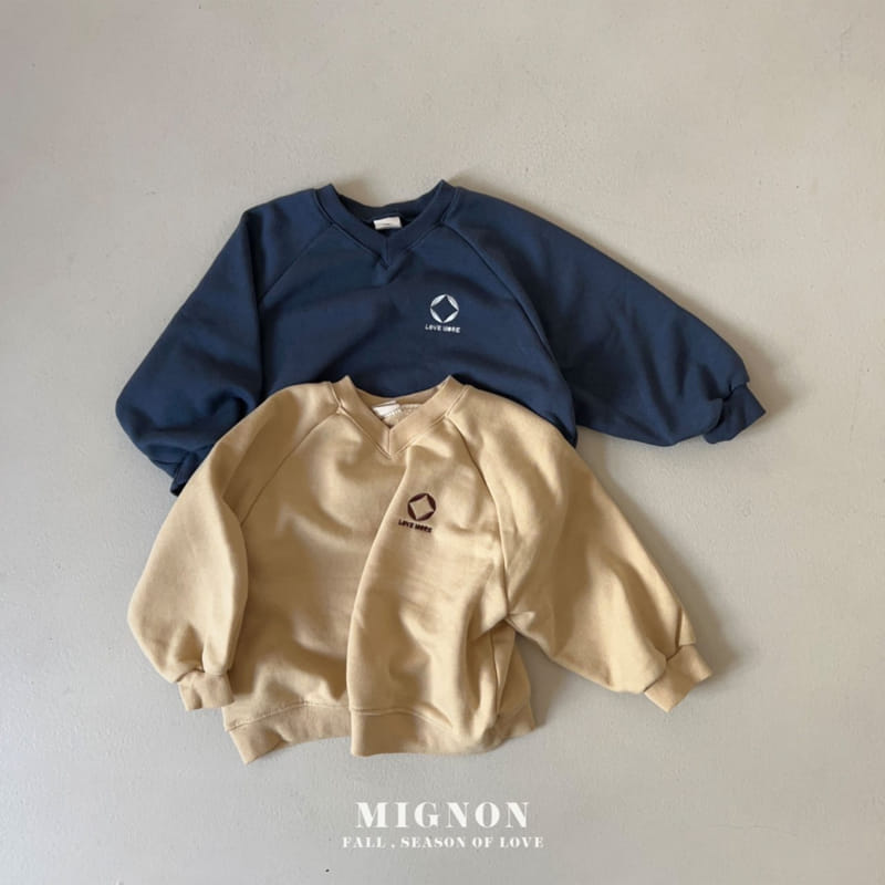 Mignon - Korean Children Fashion - #childofig - Love More Sweatshirt - 2