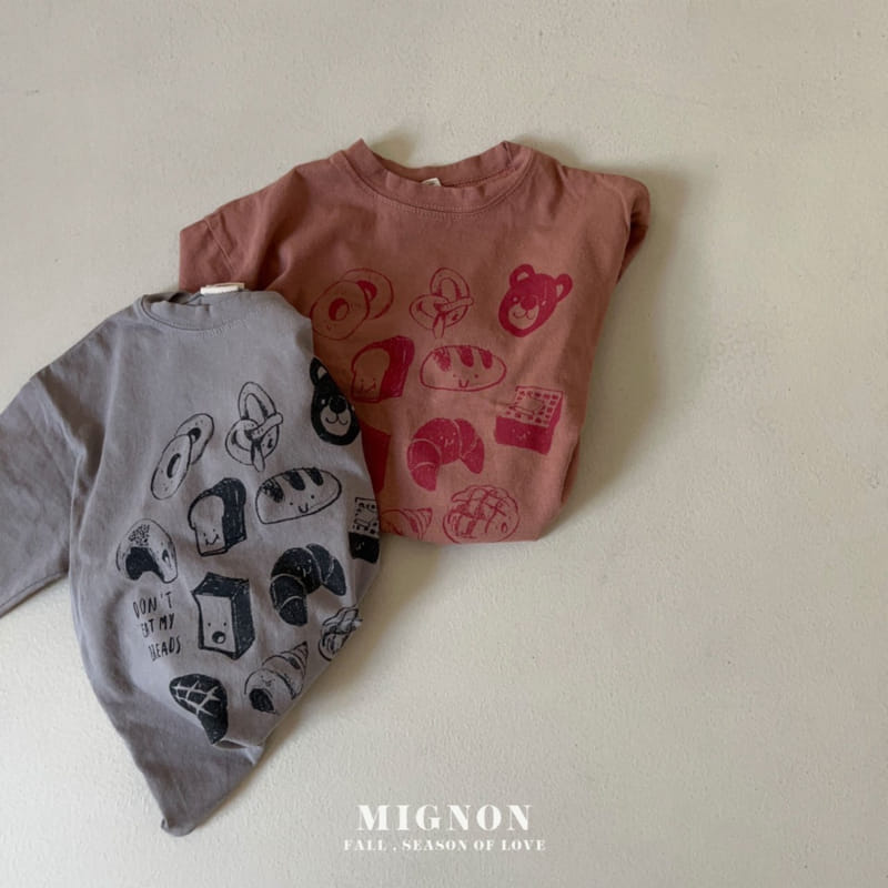 Mignon - Korean Children Fashion - #littlefashionista - Bread Tee - 3