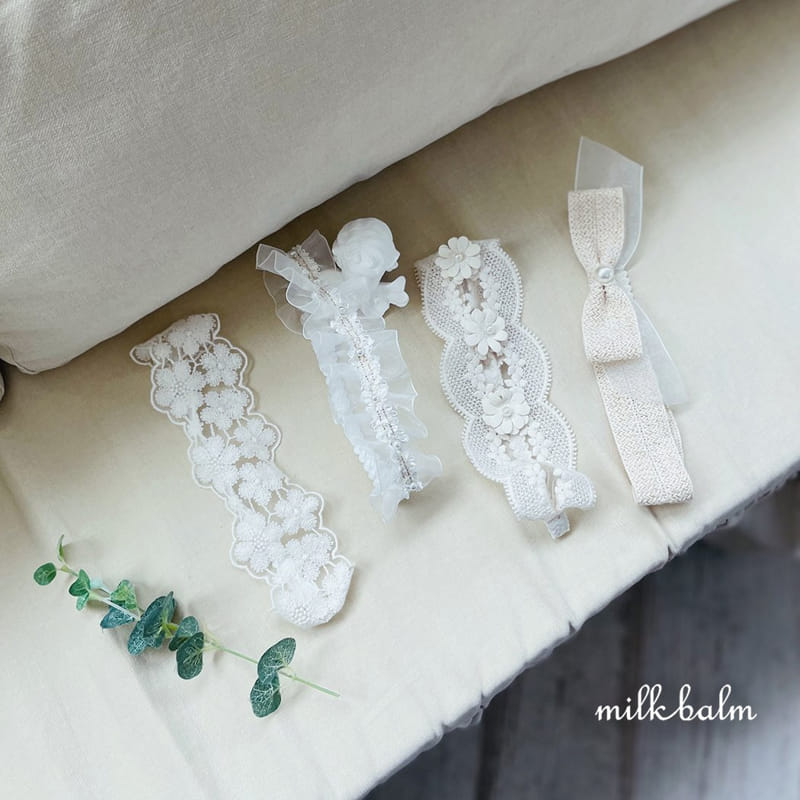 Milk Balm - Korean Baby Fashion - #babyfever - Lusy Ribbon Hairband - 5