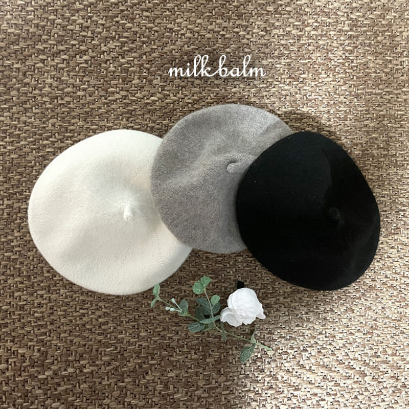 Milk Balm - Korean Baby Fashion - #babylifestyle - Bonbon Beret Hat