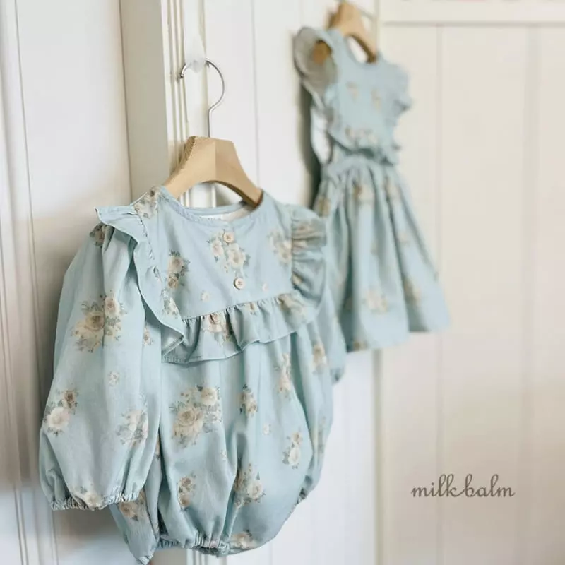 Milk Balm - Korean Baby Fashion - #babyoutfit - Lael Bodysuit - 4
