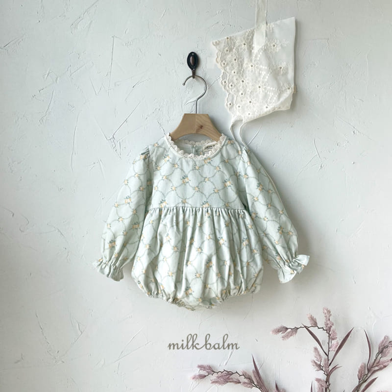 Milk Balm - Korean Baby Fashion - #babyoutfit - Rosie Bodysuit - 2