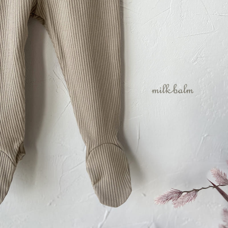Milk Balm - Korean Baby Fashion - #babyoutfit - Bonbon Foot Leggings - 3