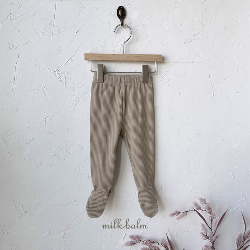 Milk Balm - Korean Baby Fashion - #babyoutfit - Bonbon Foot Leggings - 4