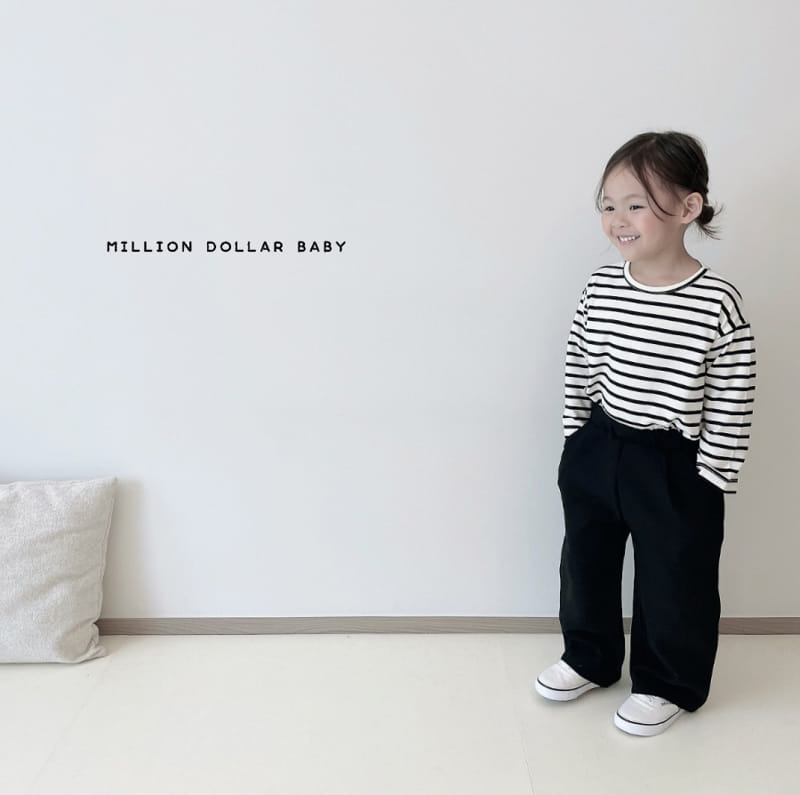 Million Dollar Baby - Korean Children Fashion - #childofig - Wrinkle Pants - 10