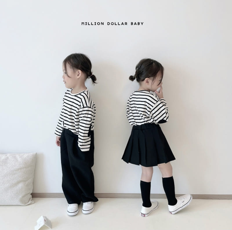Million Dollar Baby - Korean Children Fashion - #childrensboutique - Wrinkle Pants - 11