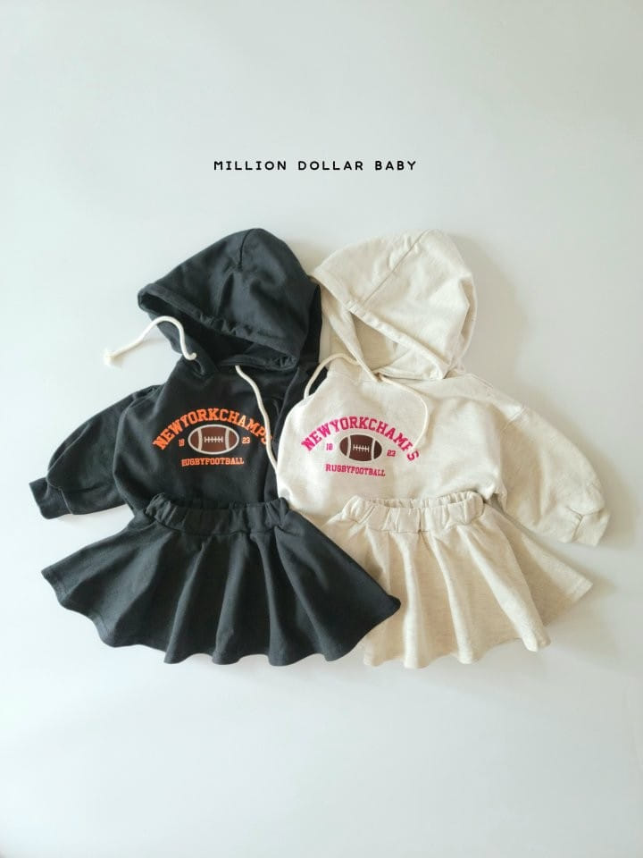 Million Dollar Baby - Korean Children Fashion - #discoveringself - Rugby Crop Hoody