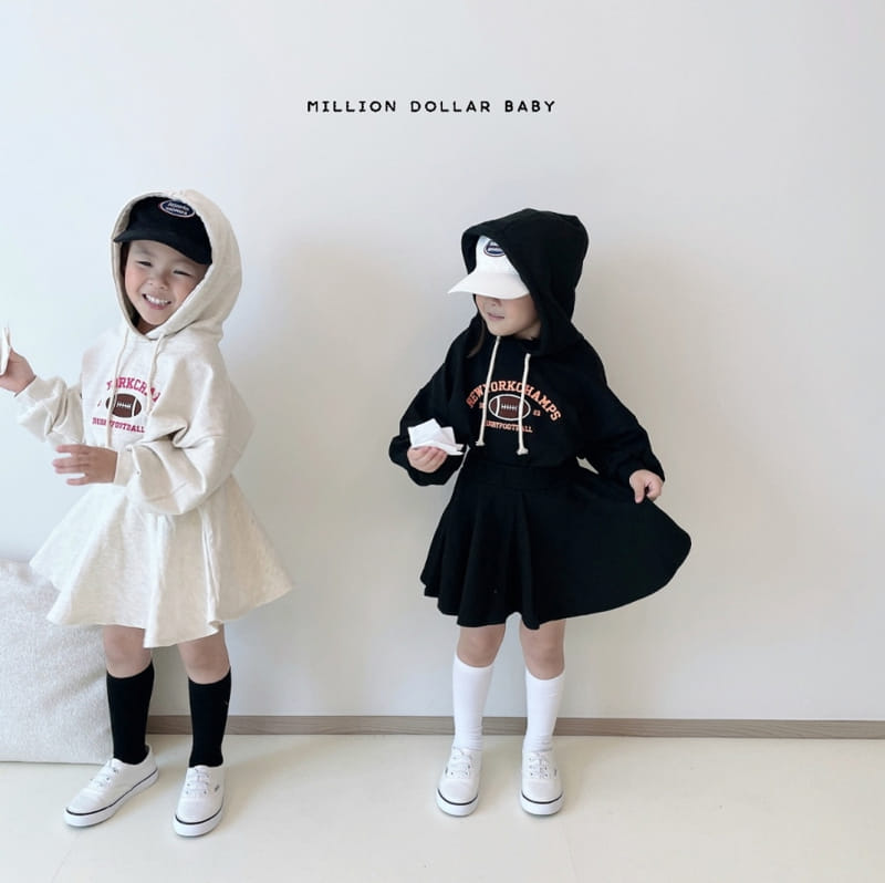Million Dollar Baby - Korean Children Fashion - #fashionkids - Rugby Crop Hoody - 2