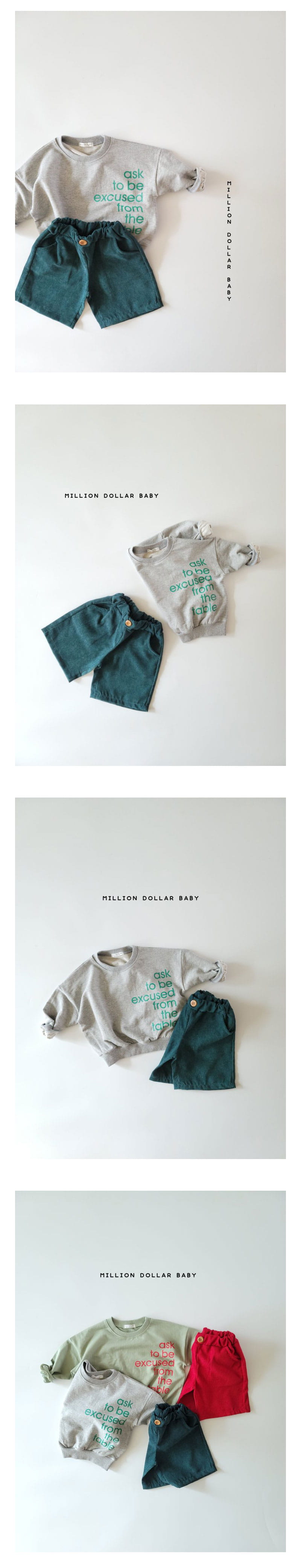 Million Dollar Baby - Korean Children Fashion - #fashionkids - Mark Pants - 3