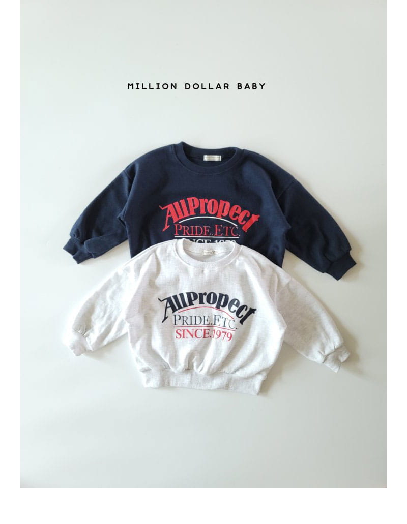 Million Dollar Baby - Korean Children Fashion - #fashionkids - 1979 Sweatshirt