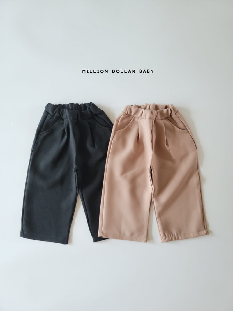Million Dollar Baby - Korean Children Fashion - #kidzfashiontrend - Wrinkle Pants