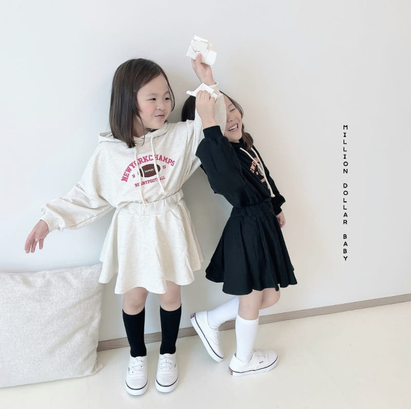 Million Dollar Baby - Korean Children Fashion - #magicofchildhood - Rugby Crop Hoody - 8