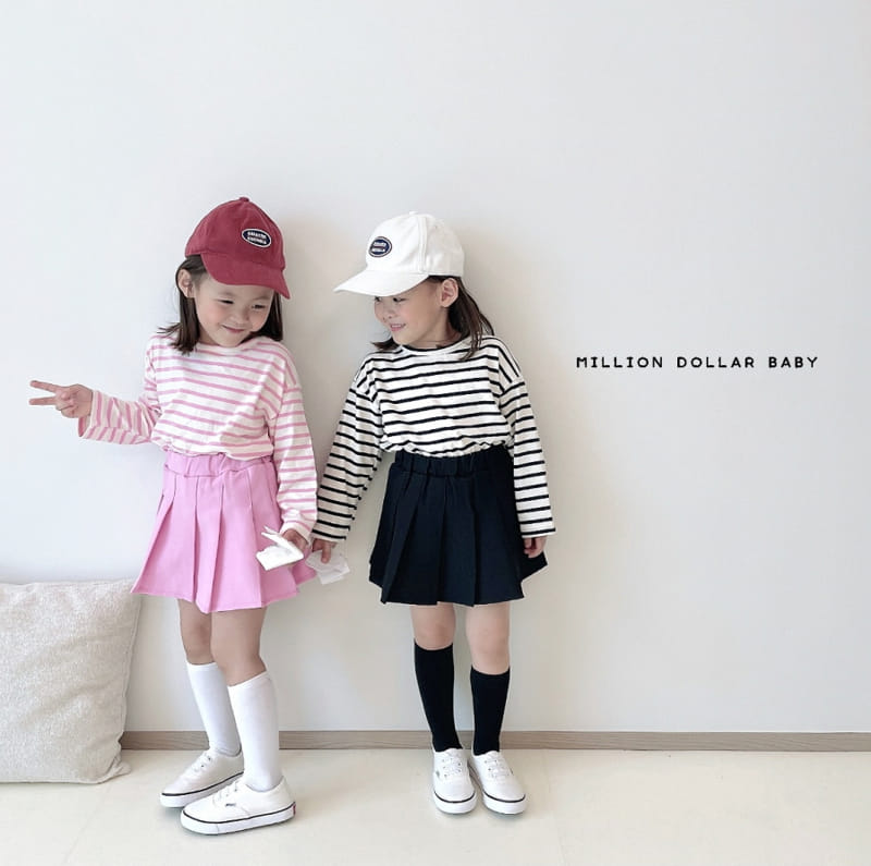 Million Dollar Baby - Korean Children Fashion - #prettylittlegirls - Wrinkle Skirt - 8