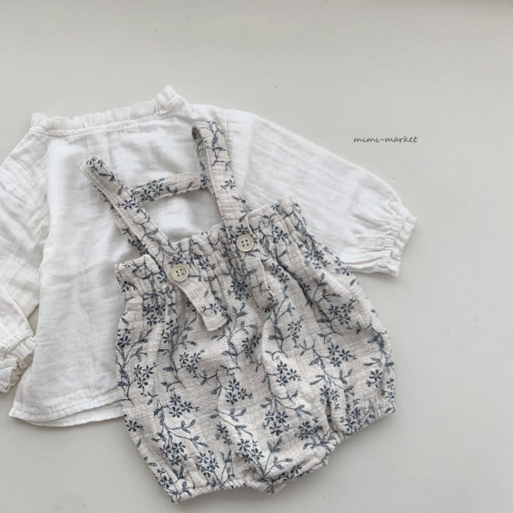 Mimi Market - Korean Baby Fashion - #babygirlfashion - Botani Dungarees - 7