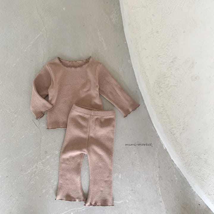 Mimi Market - Korean Baby Fashion - #babyoutfit - Lali Top Bottom Set - 3
