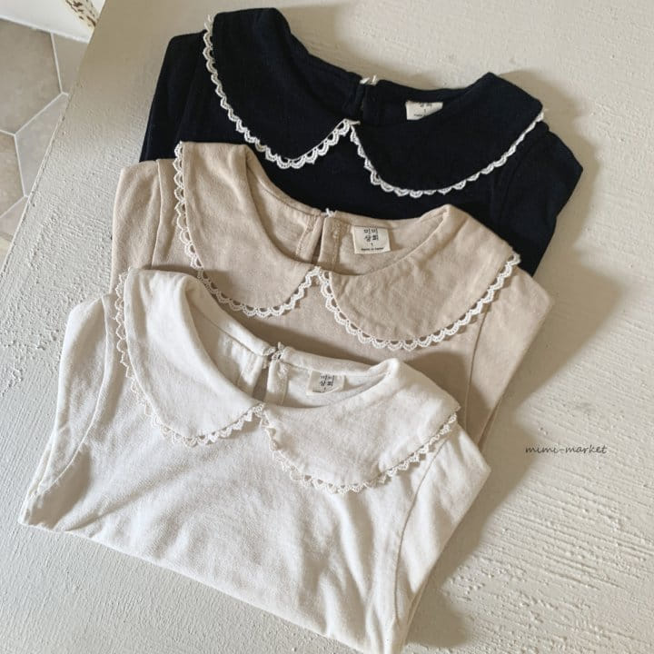 Mimi Market - Korean Baby Fashion - #onlinebabyboutique - Lace Tee - 7