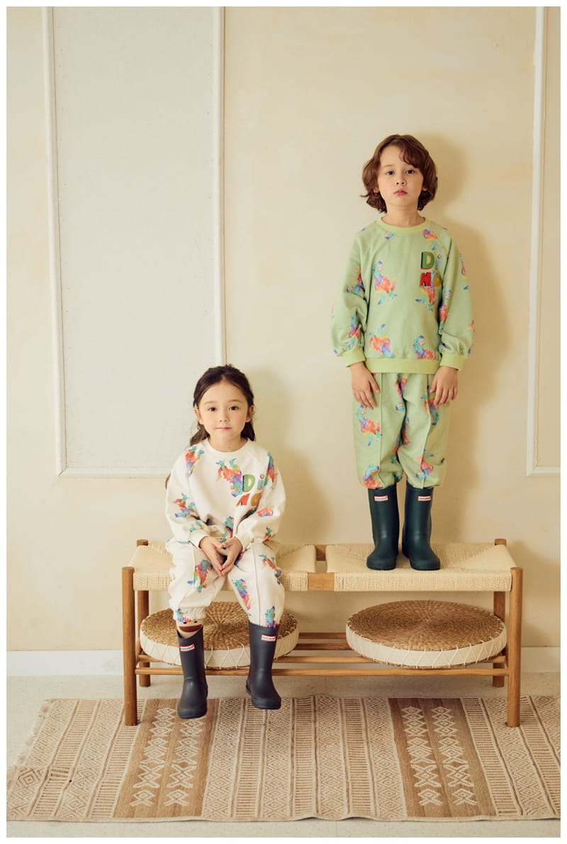 Mimico - Korean Children Fashion - #Kfashion4kids - Dino TEe - 12