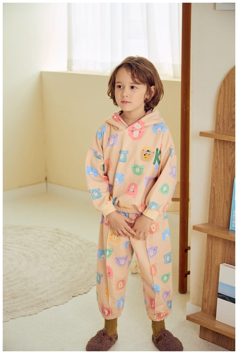 Mimico - Korean Children Fashion - #kidzfashiontrend - Hoody Bear Tee - 4