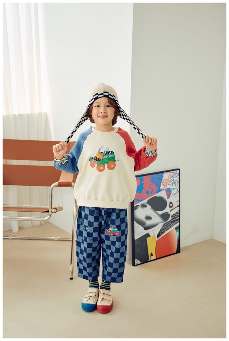 Mimico - Korean Children Fashion - #kidzfashiontrend - Happy Car Pants - 4