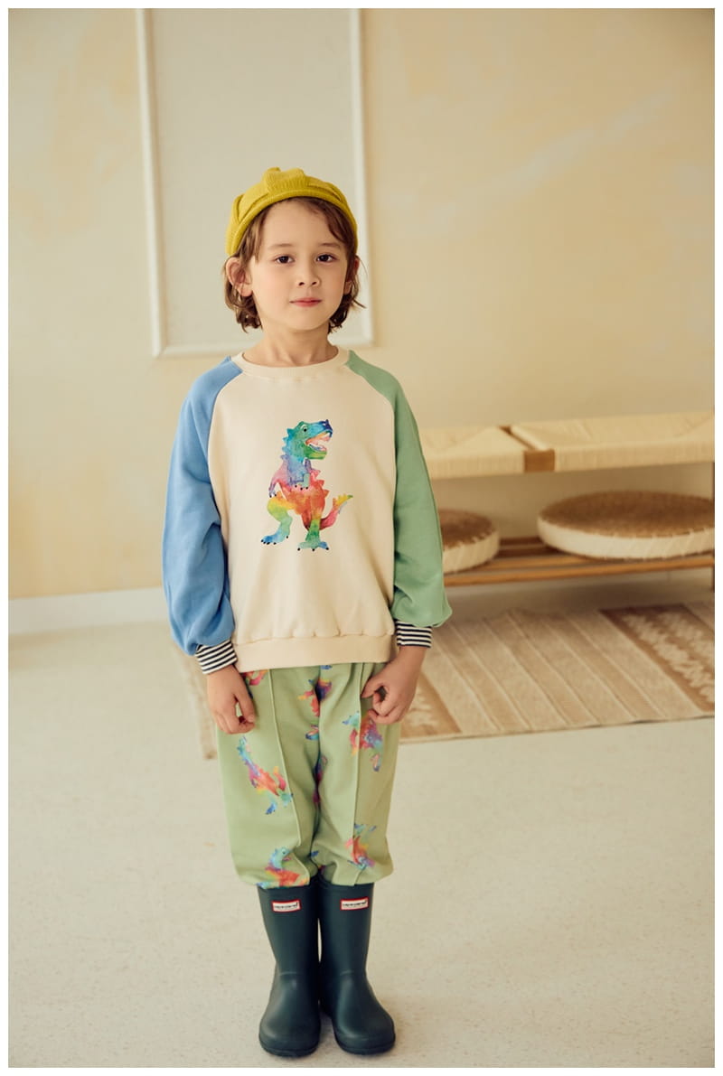 Mimico - Korean Children Fashion - #Kfashion4kids - Dino Tee - 3