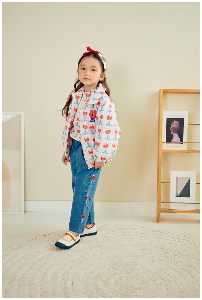 Mimico - Korean Children Fashion - #Kfashion4kids - Flower Jumper - 2