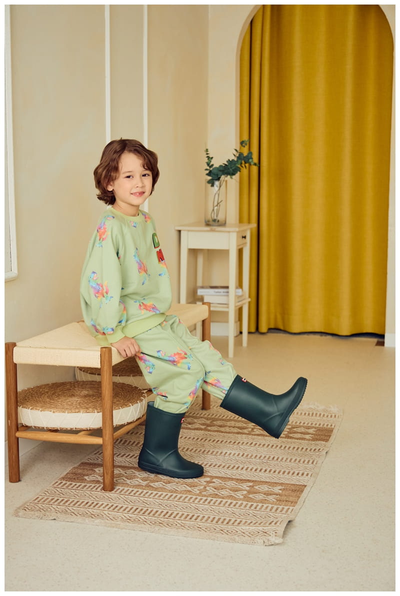 Mimico - Korean Children Fashion - #stylishchildhood - Dino TEe - 4