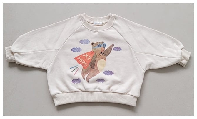 Mimico - Korean Children Fashion - #childofig - Super Bear Tee