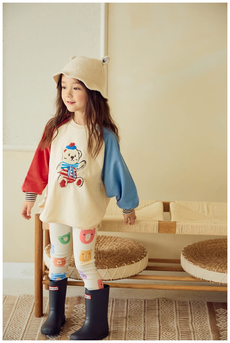 Mimico - Korean Children Fashion - #childofig - Elly Bear Tee - 4