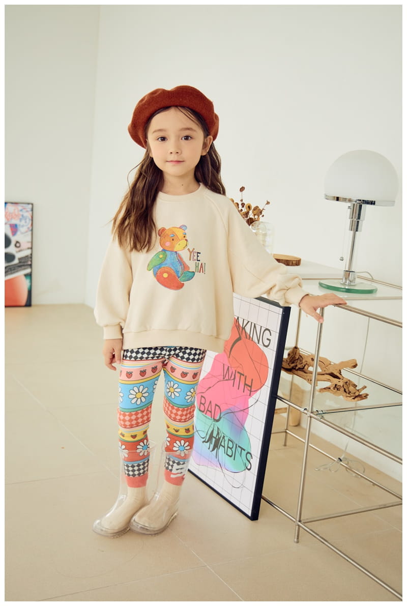 Mimico - Korean Children Fashion - #designkidswear - Pattern Mimi Leggings - 2