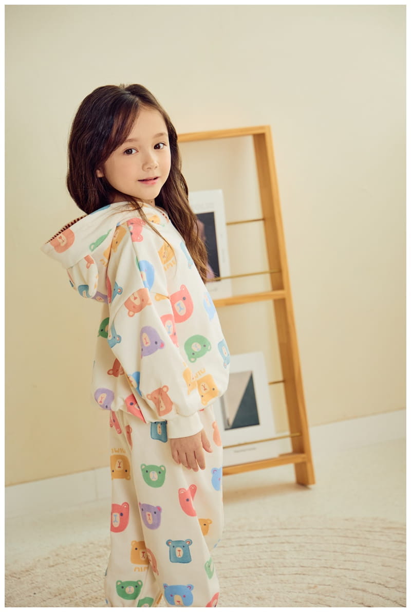Mimico - Korean Children Fashion - #designkidswear - Hoody Bear Tee - 12