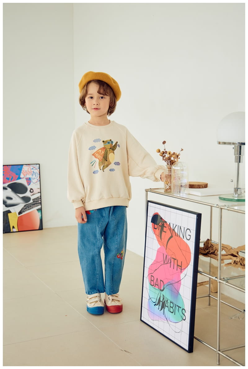 Mimico - Korean Children Fashion - #designkidswear - Super Bear Tee - 3
