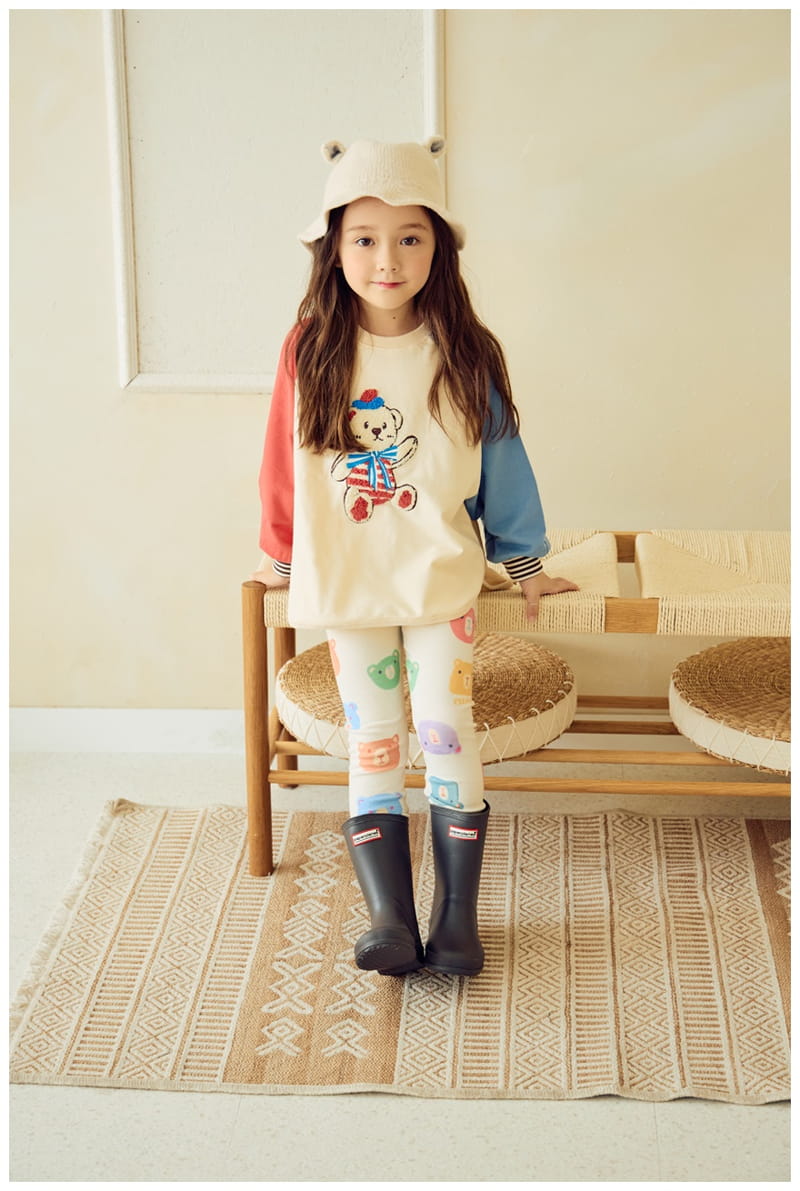 Mimico - Korean Children Fashion - #discoveringself - Elly Bear Tee - 6