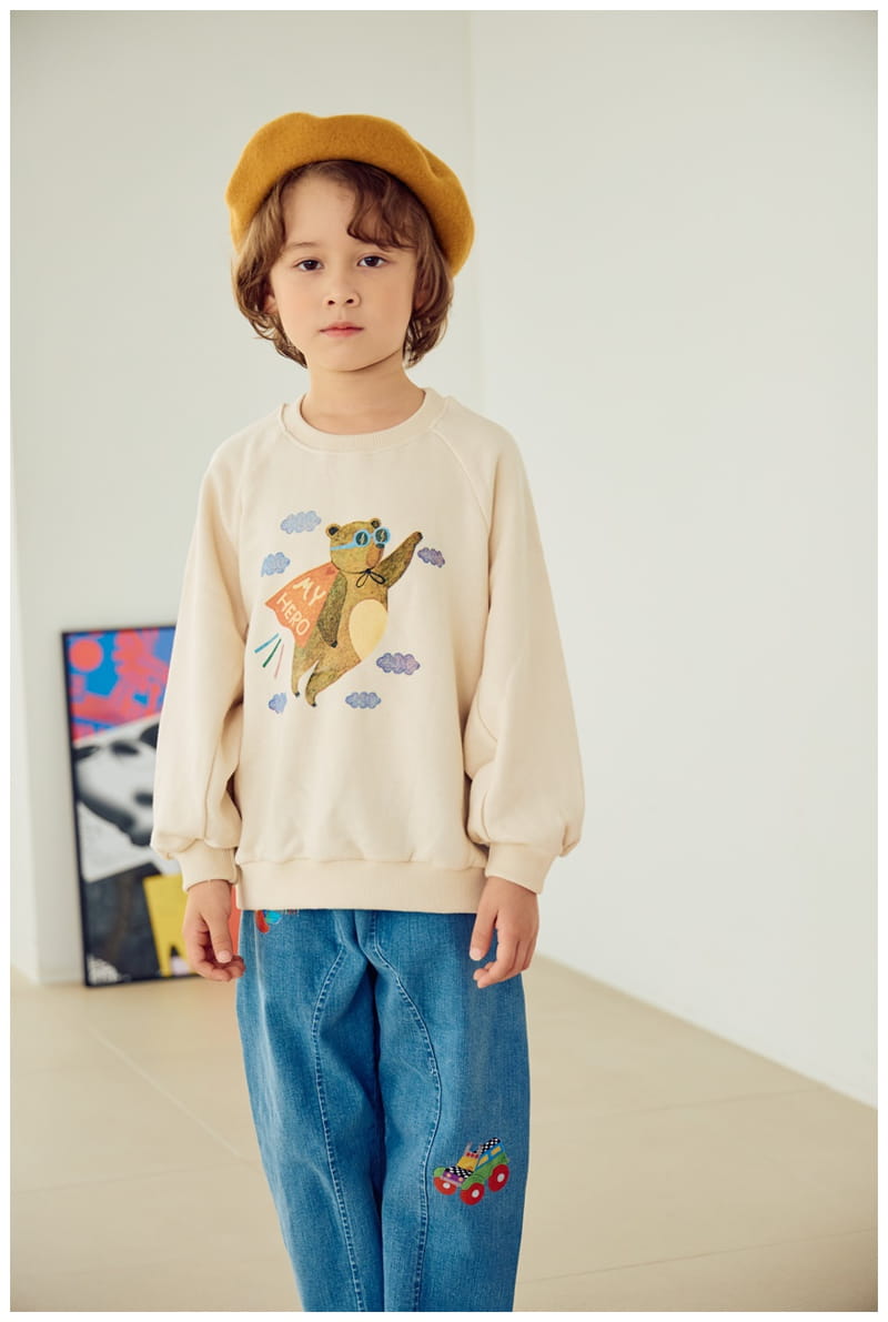 Mimico - Korean Children Fashion - #designkidswear - Super Bear Tee - 4