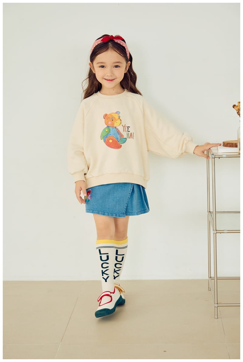 Mimico - Korean Children Fashion - #discoveringself - Bear Tee - 3