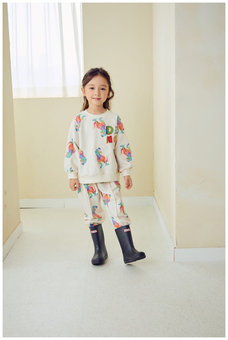 Mimico - Korean Children Fashion - #fashionkids - Dino Pants - 9