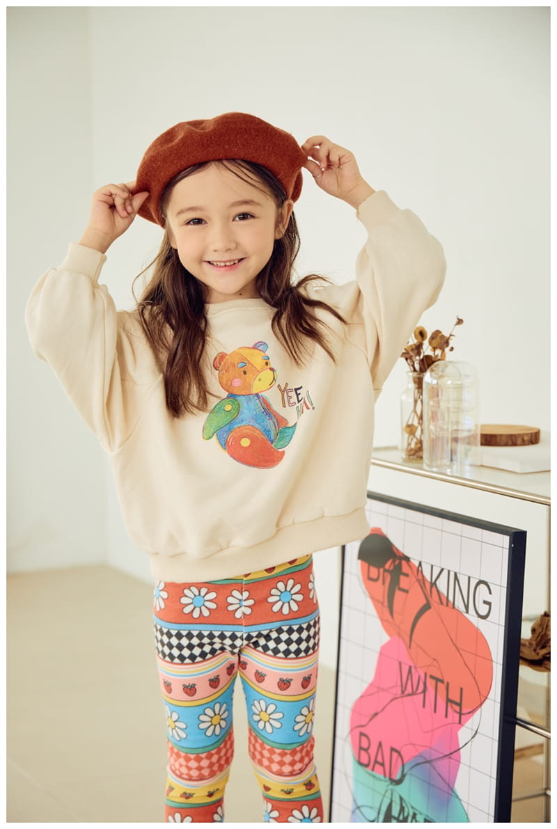 Mimico - Korean Children Fashion - #discoveringself - Pattern Mimi Leggings - 4