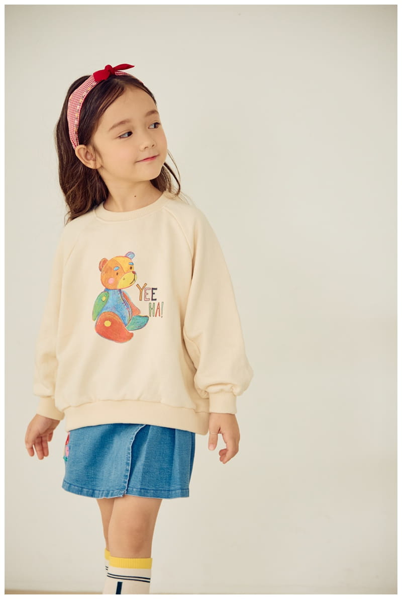 Mimico - Korean Children Fashion - #discoveringself - Bear Tee - 4