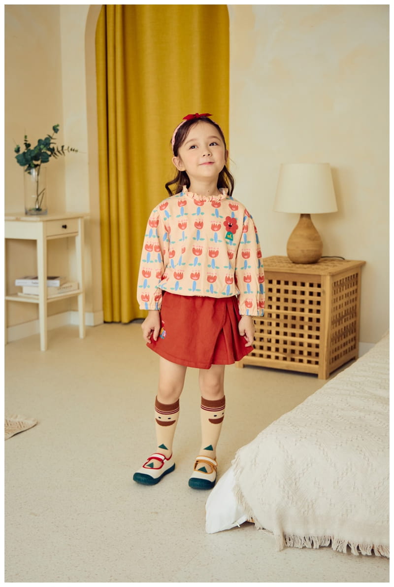Mimico - Korean Children Fashion - #kidsstore - Flower Tee - 12