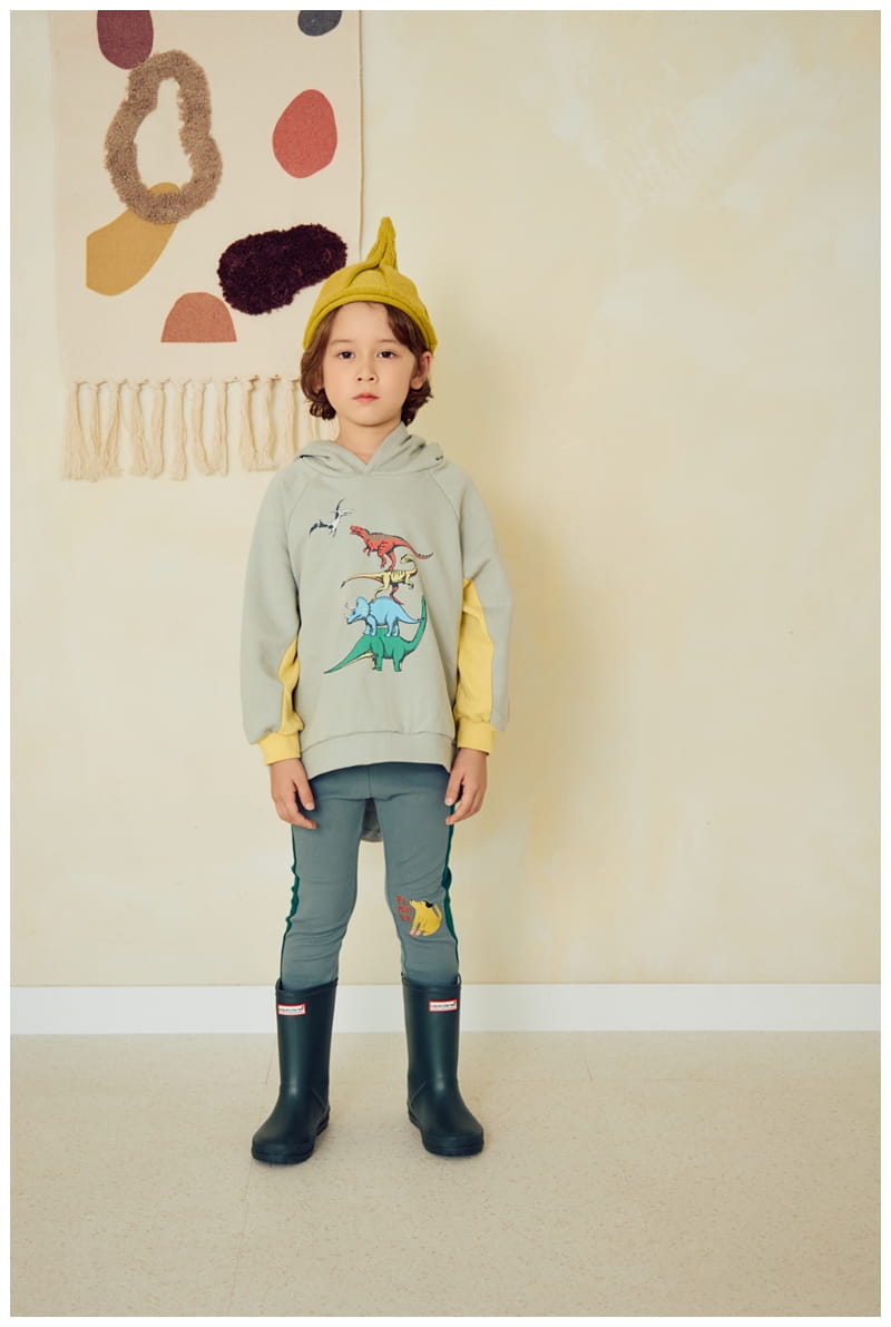Mimico - Korean Children Fashion - #kidsstore - All Dino Leggings - 12
