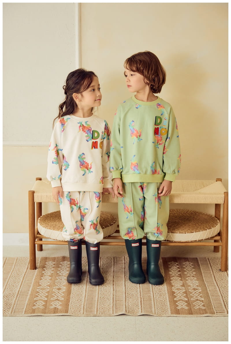 Mimico - Korean Children Fashion - #kidzfashiontrend - Dino TEe - 11