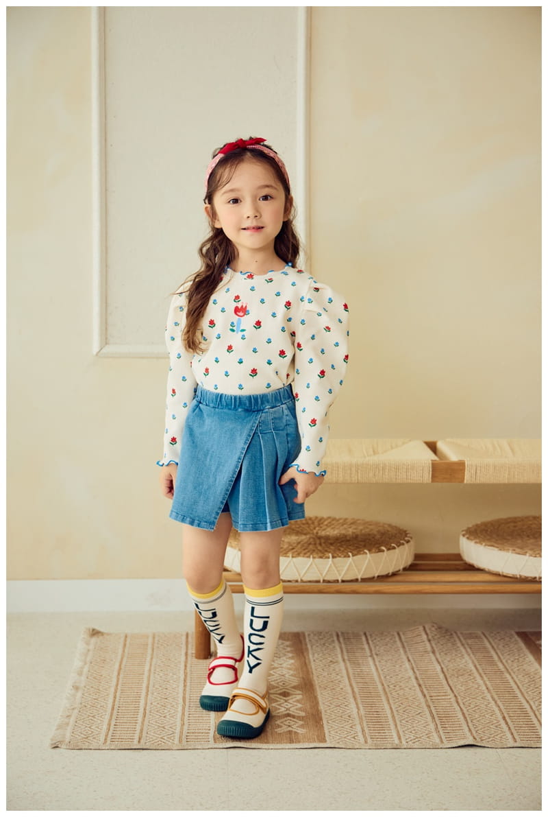 Mimico - Korean Children Fashion - #magicofchildhood - Wrap Skirt - 2