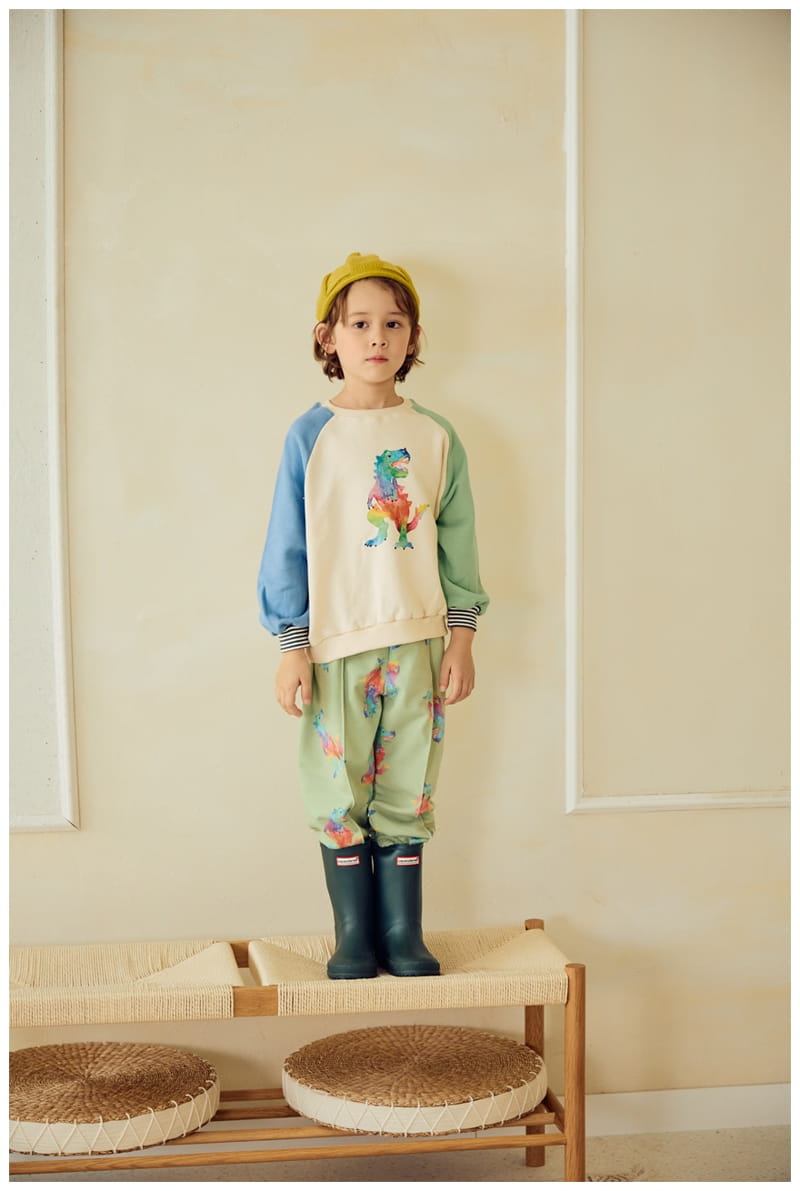 Mimico - Korean Children Fashion - #magicofchildhood - Dino Tee - 5